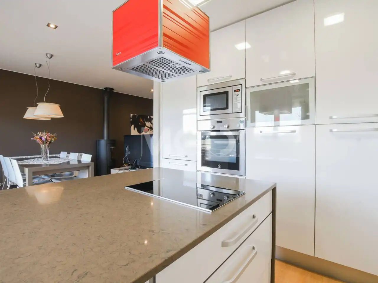 Cocina de Casa o chalet en venta en Manlleu con Aire acondicionado, Calefacción y Parquet