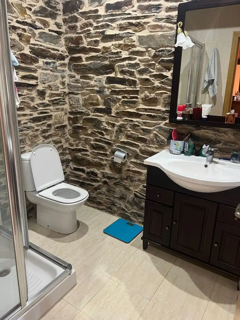 Baño de Finca rústica en venta en Triacastela con Jardín privado, Trastero y Balcón