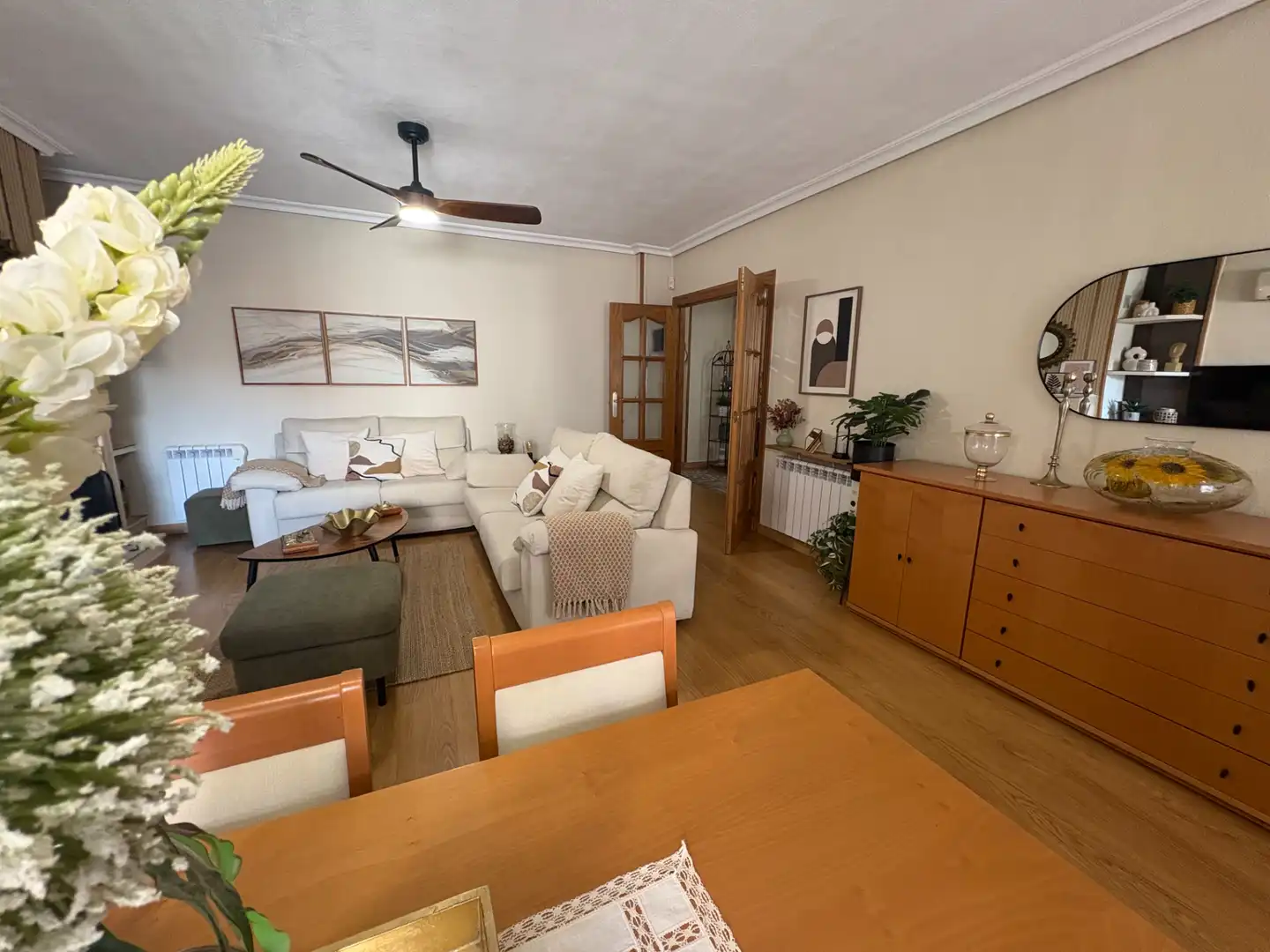 Sala de estar de Ático en venta en Alcantarilla con Terraza