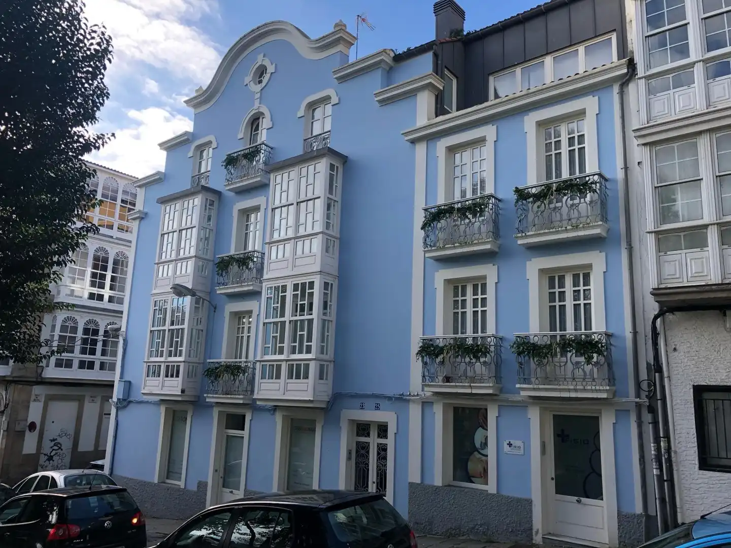 Vista exterior de Piso de alquiler en Ferrol con Calefacción, Amueblado y Horno