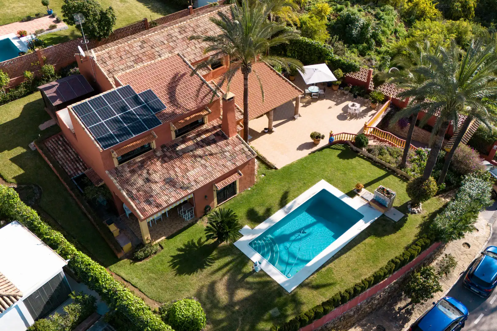 Garden of Houses for sale in Marbella  with Air Conditioner, Private garden and Terrace