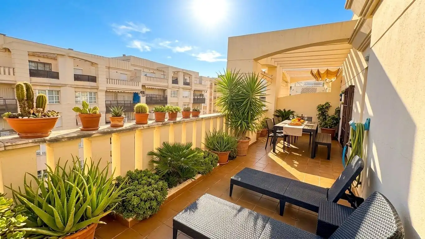 Terrassa de Àtic en venda en Málaga amb Aire condicionat, Calefacció i Jardí privat