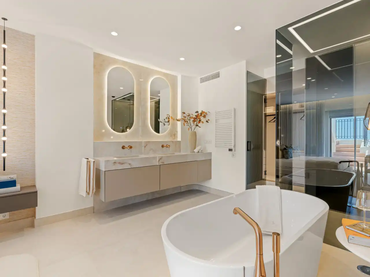 Bathroom of Duplexes for sale in Estepona  with Air Conditioner, Heating and Terrace