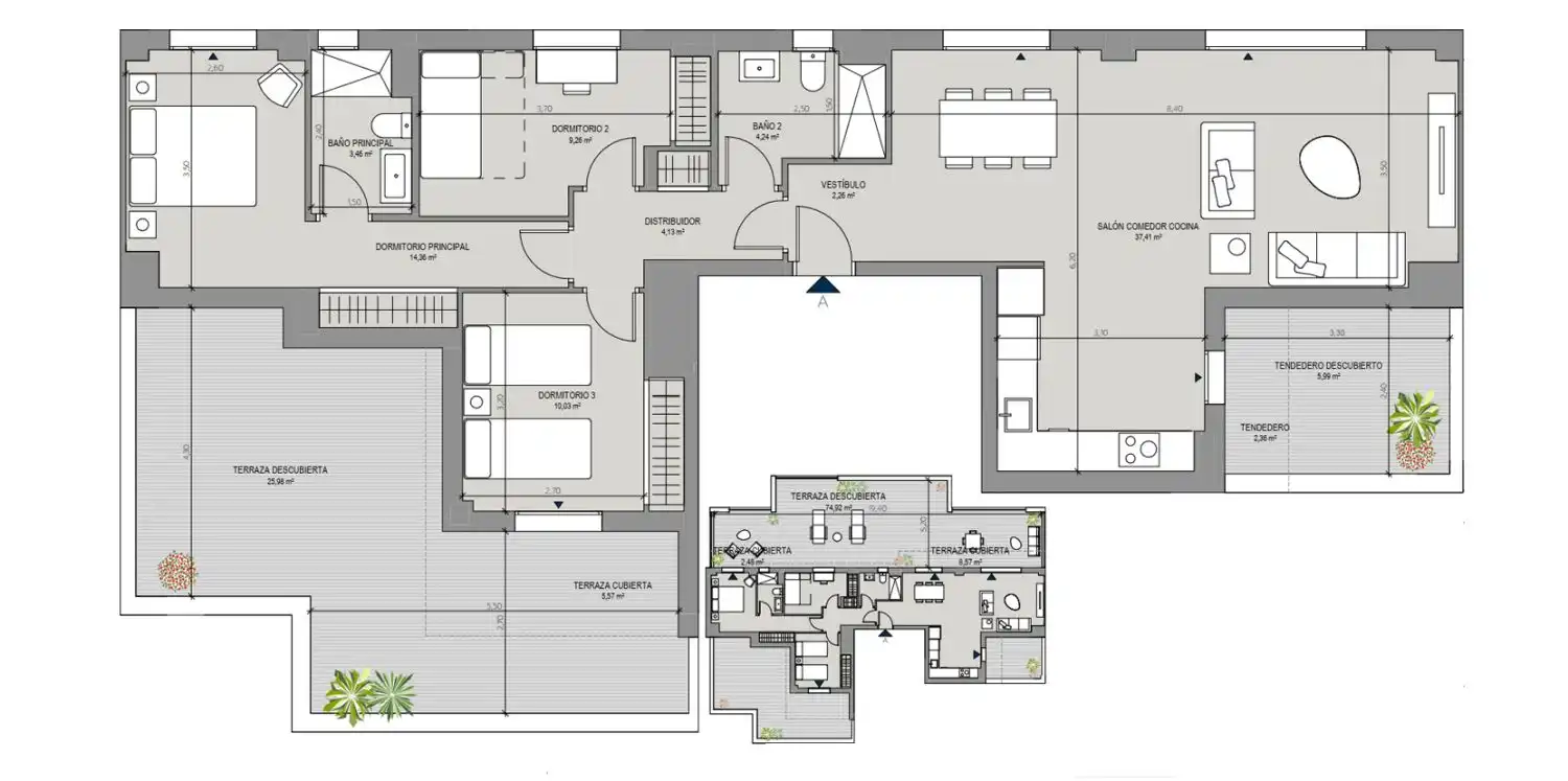 Attique avec piscine à vendre à La Duquesa, imagen 30