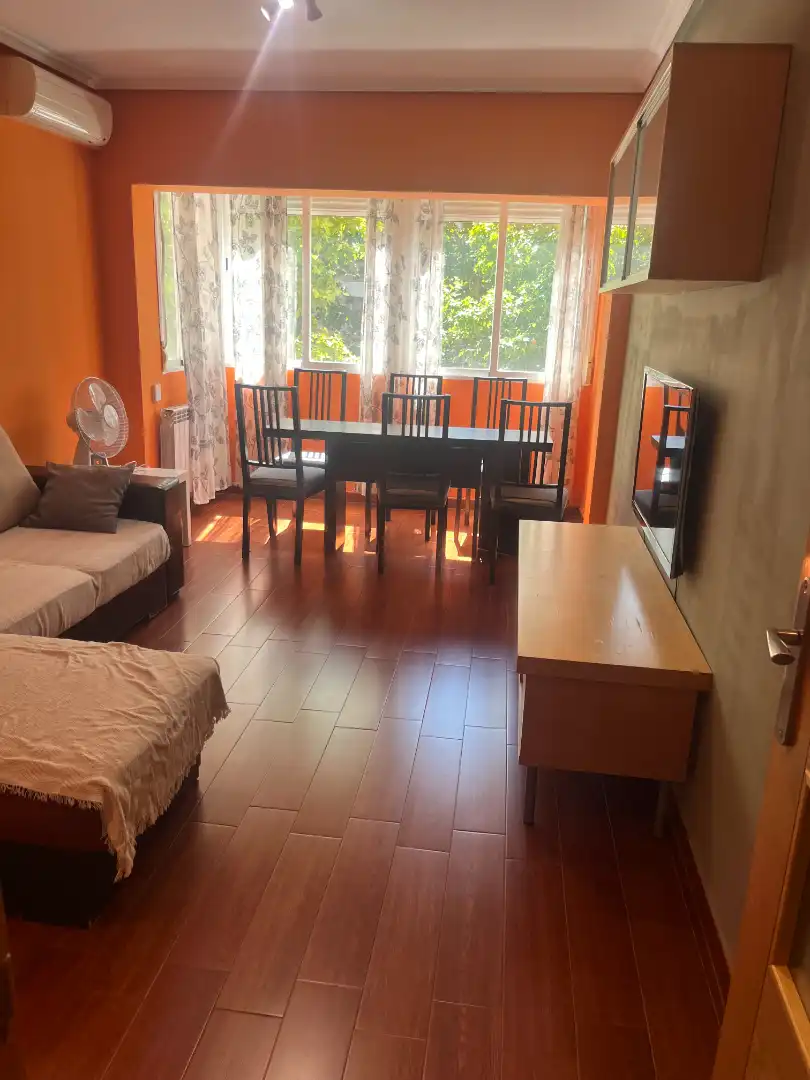 Dining room of Flat for sale in Parla  with Heating, Terrace and Furnished
