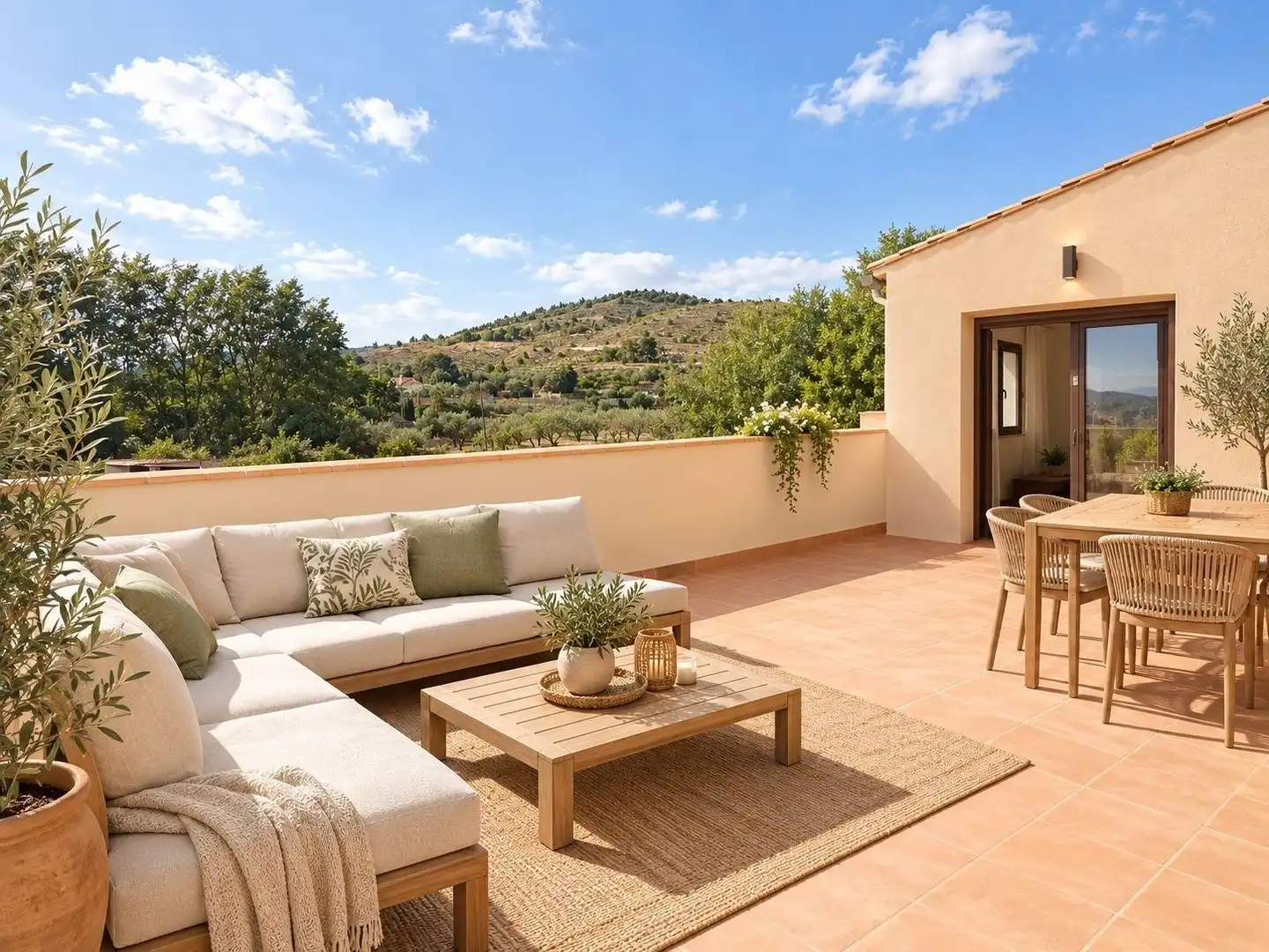 Terraza de Casa adosada en venta en Ibi con Terraza, Trastero y Balcón