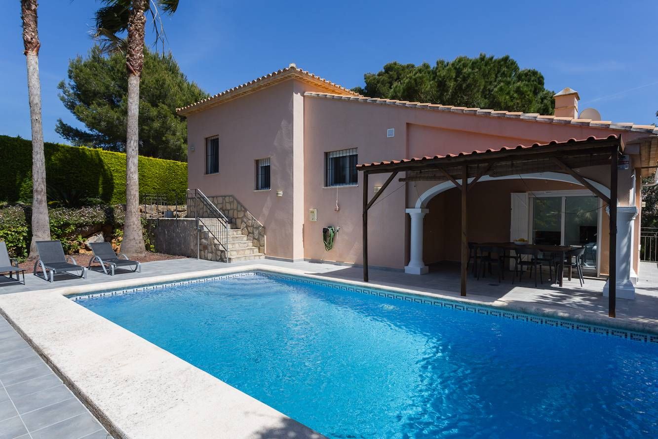 Piscina de Casa o xalet en venda en Pedreguer amb Aire condicionat, Calefacció i Jardí privat