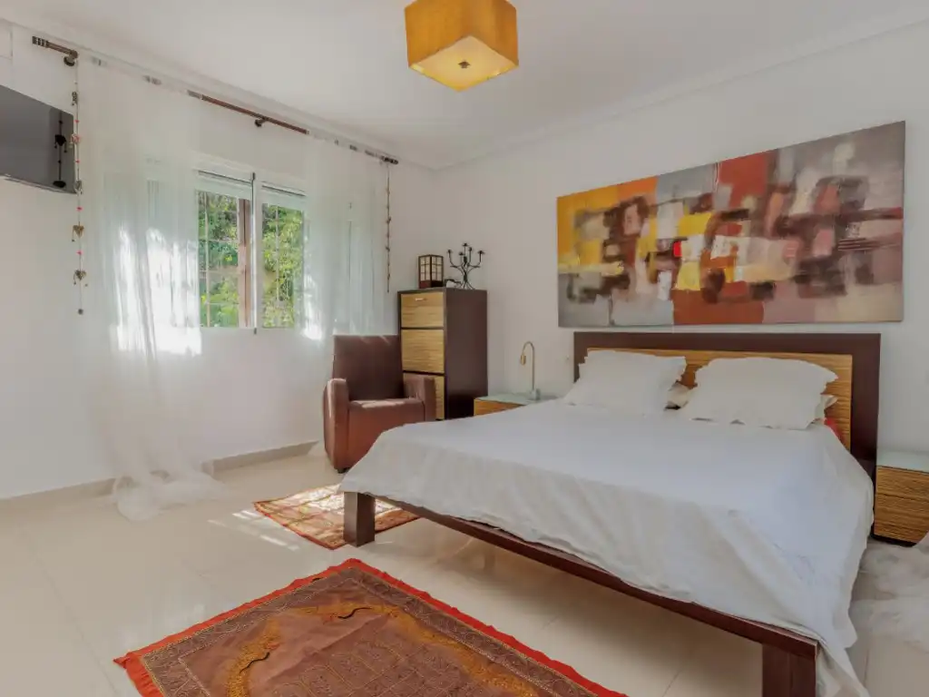 Bedroom of Houses for sale in El Campello  with Air Conditioner, Private garden and Terrace