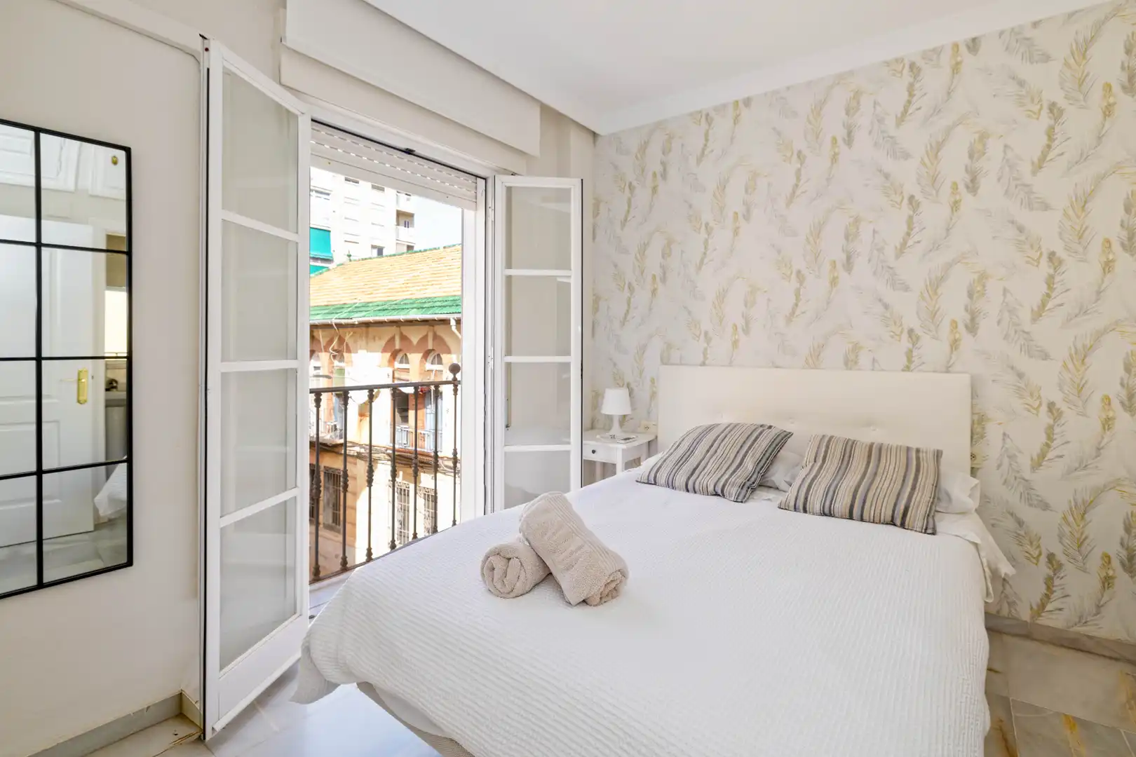 Bedroom of Flat for sale in Málaga  with Air Conditioner, Heating and Storage room