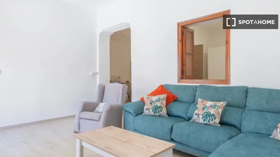 Sala de estar de Piso de alquiler en Alzira con Aire acondicionado, Calefacción y Amueblado