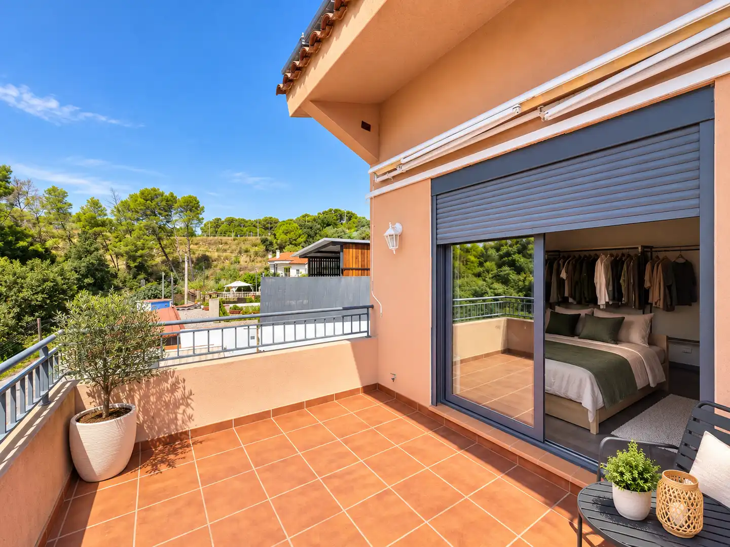 Terrassa de Casa o xalet en venda en Rubí amb Aire condicionat, Calefacció i Jardí privat
