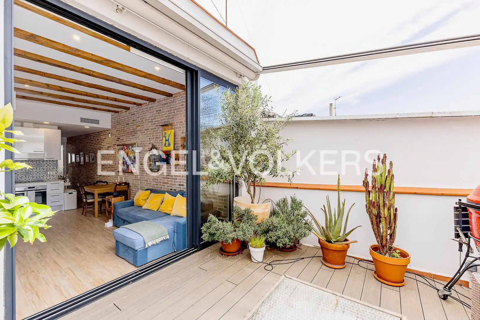 Terraza de Ático en venta en Barcelona con Aire acondicionado, Calefacción y Parquet
