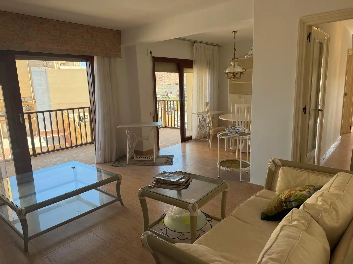 Sala de estar de Piso en venta en La Manga del Mar Menor con Terraza