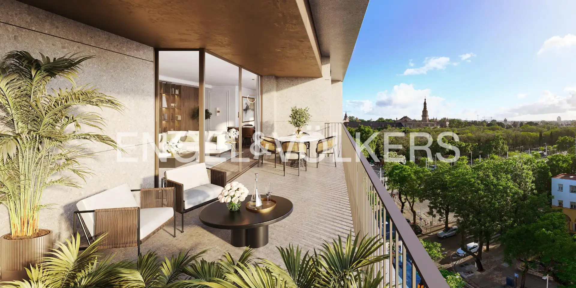 Terrace of Attic for sale in Sevilla  with Air Conditioner, Heating and Terrace