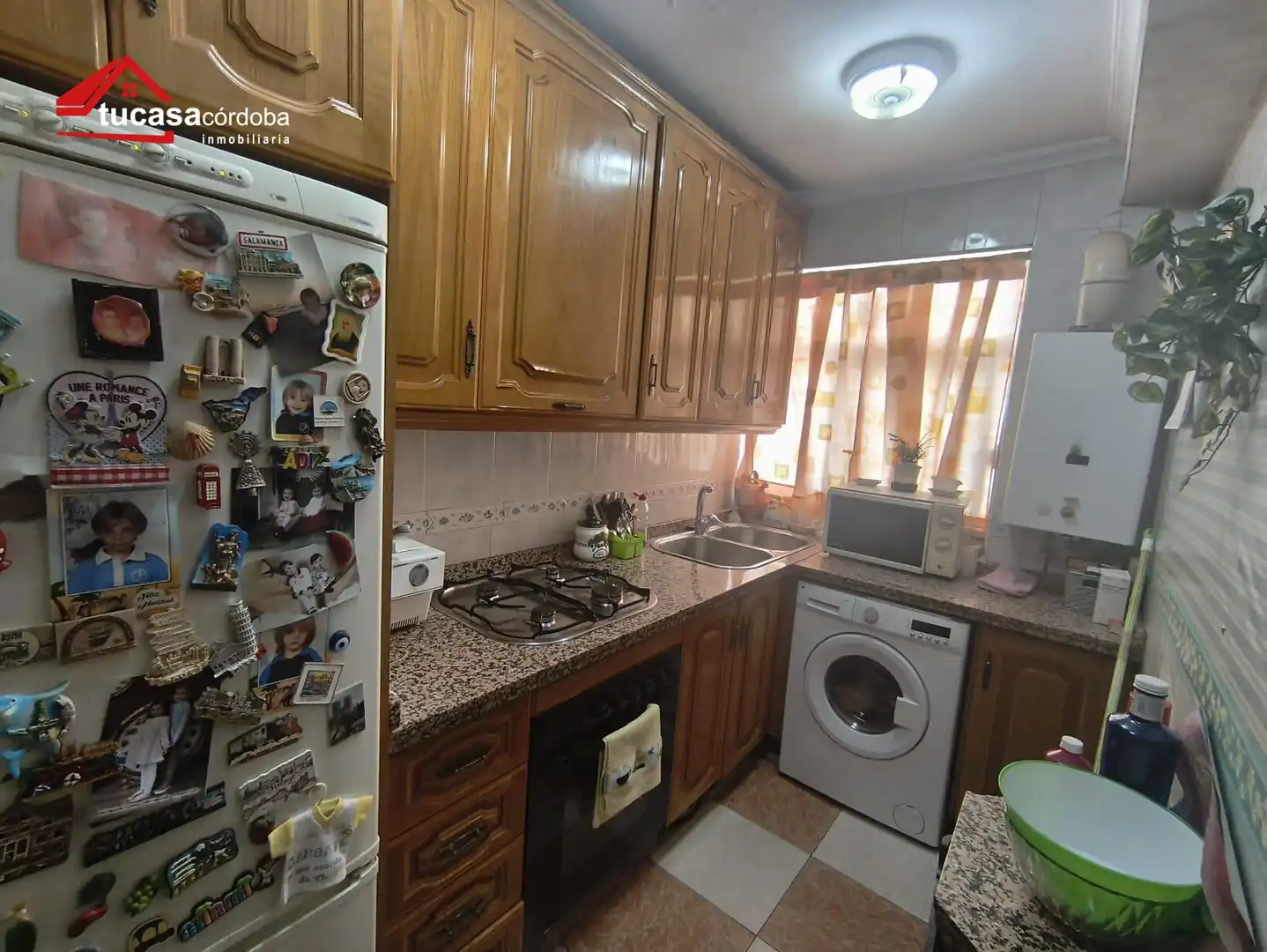 Kitchen of Flat for sale in Córdoba  with Air Conditioner, Terrace and Furnished