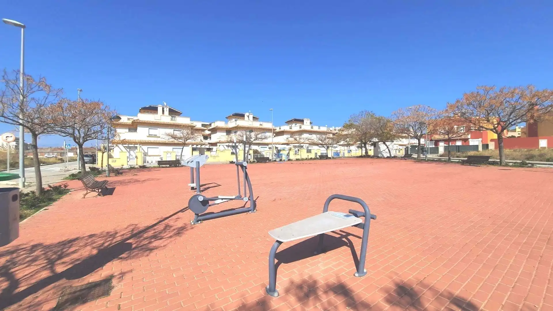 Vista exterior de Casa adosada en venta en Murcia con Aire acondicionado, Piscina y Amueblado