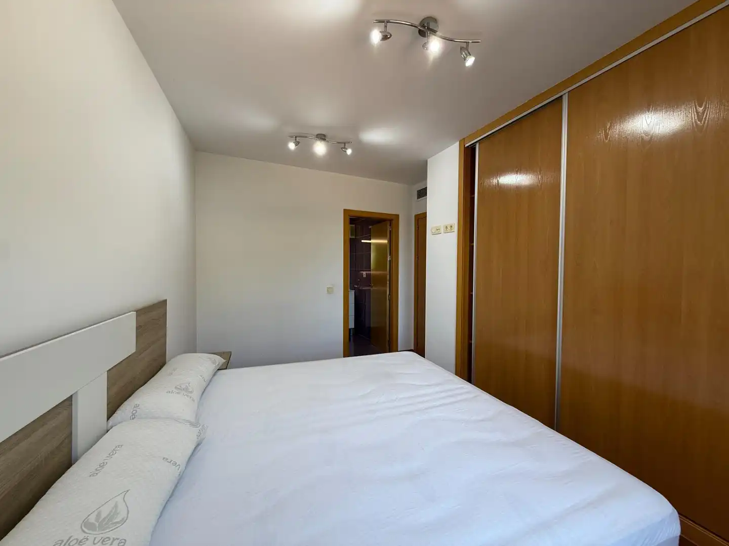 Schlafzimmer von Wohnung zur Miete in Murcia mit Klimaanlage, Heizung und Terrasse