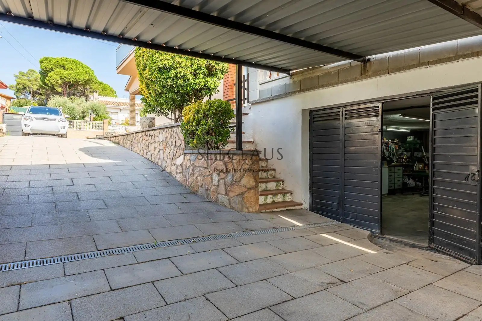 Vista exterior de Casa o xalet en venda en Fogars de la Selva amb Calefacció, Jardí privat i Terrassa