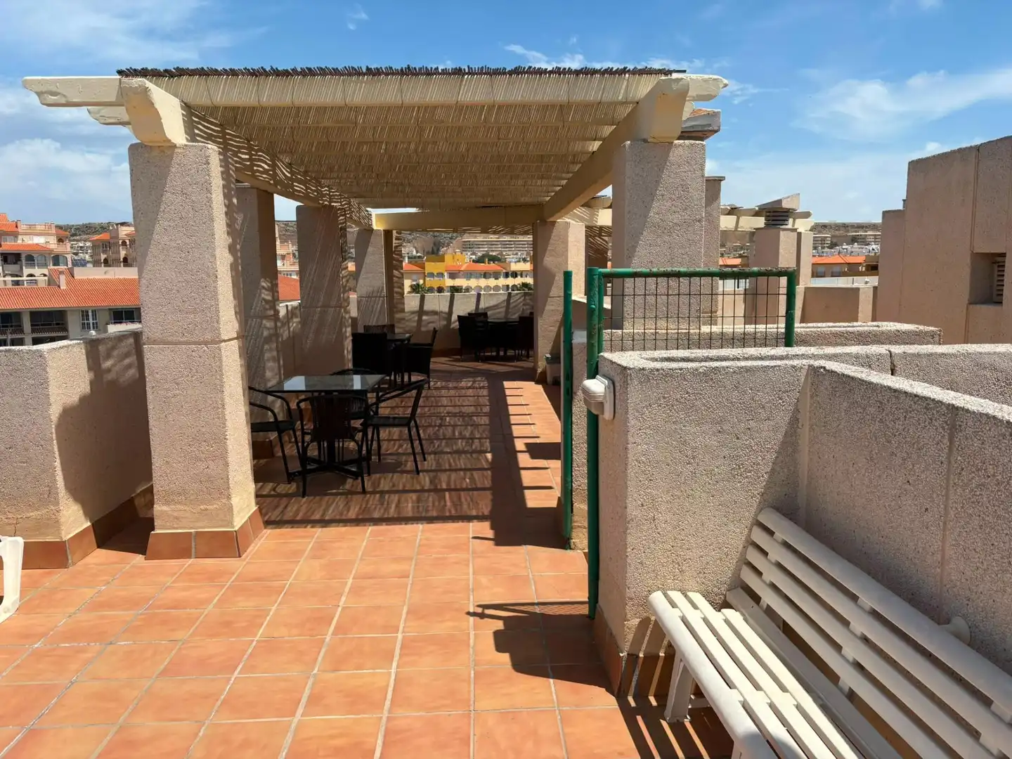 Terraza de Ático en venta en El Ejido con Aire acondicionado y Piscina