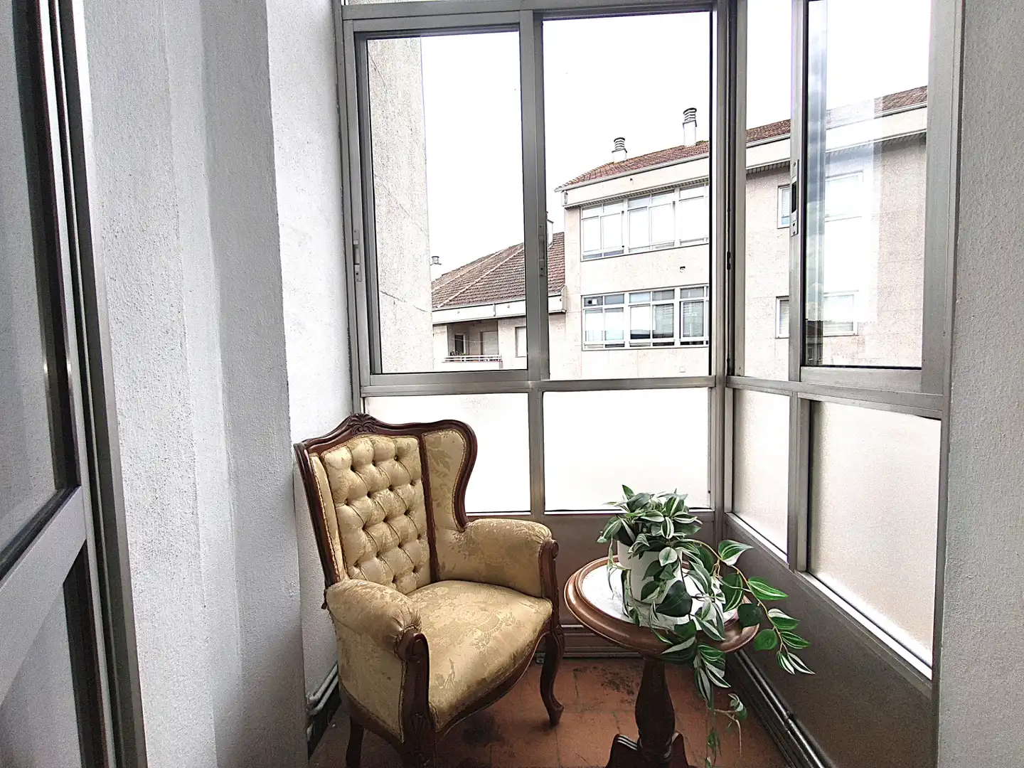 Balcony of Flat for sale in Ourense Capital   with Heating, Storage room and Furnished