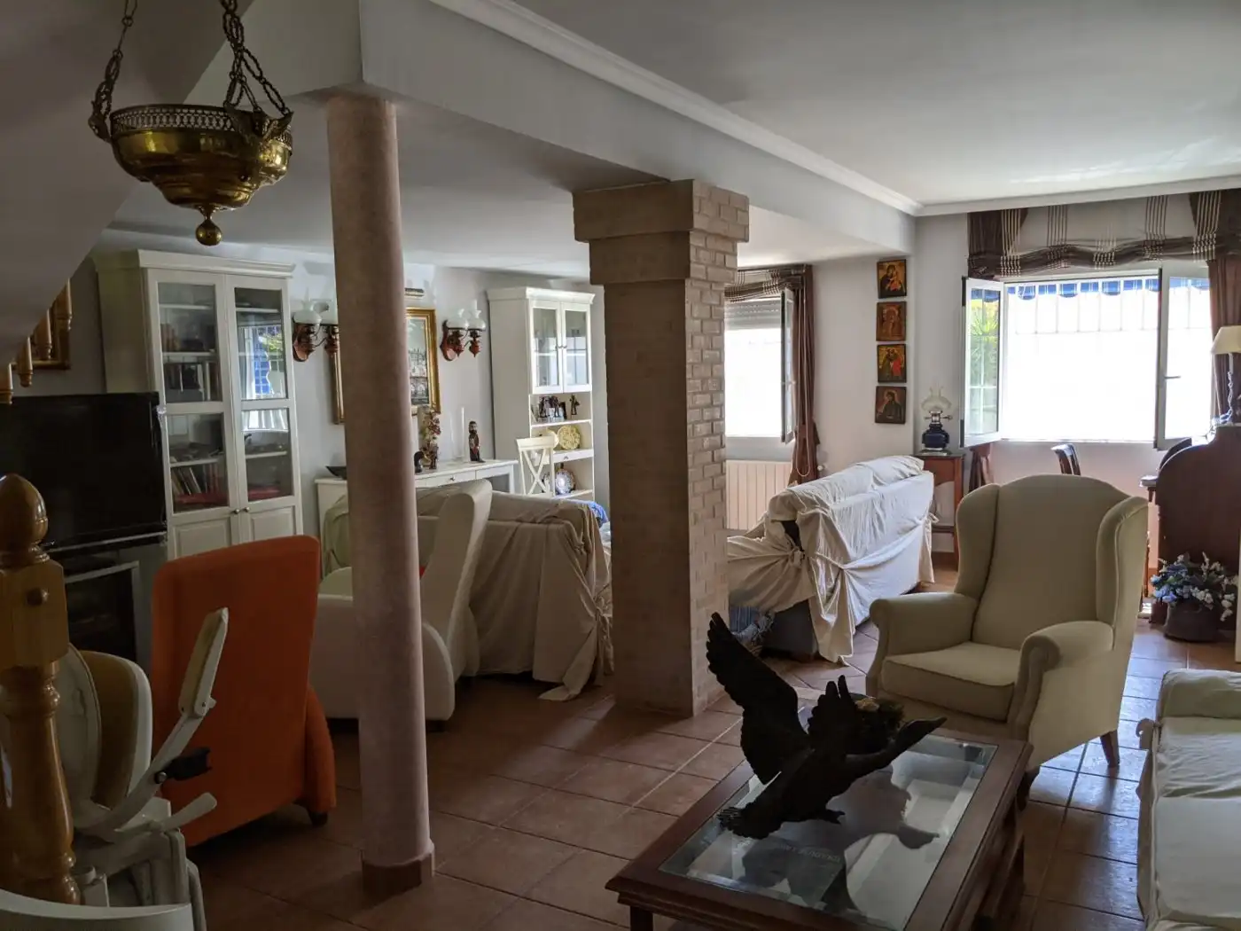 Living room of Houses for sale in Archena  with Air Conditioner, Private garden and Terrace