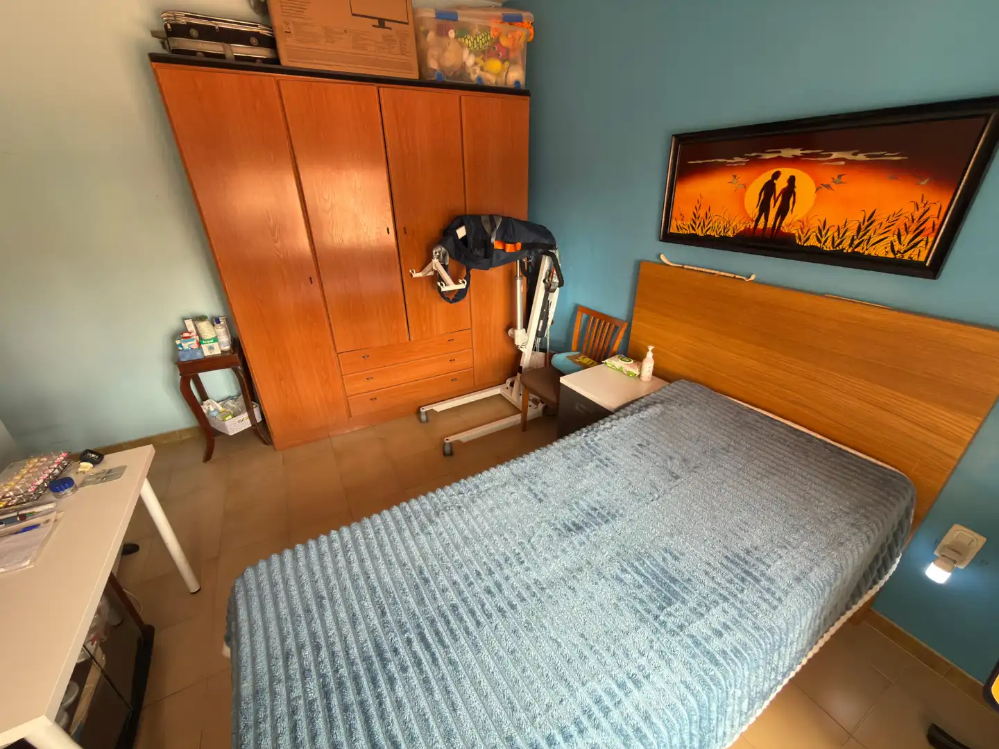 Schlafzimmer von Wohnung zum Verkauf in Sant Boi de Llobregat mit Balkon