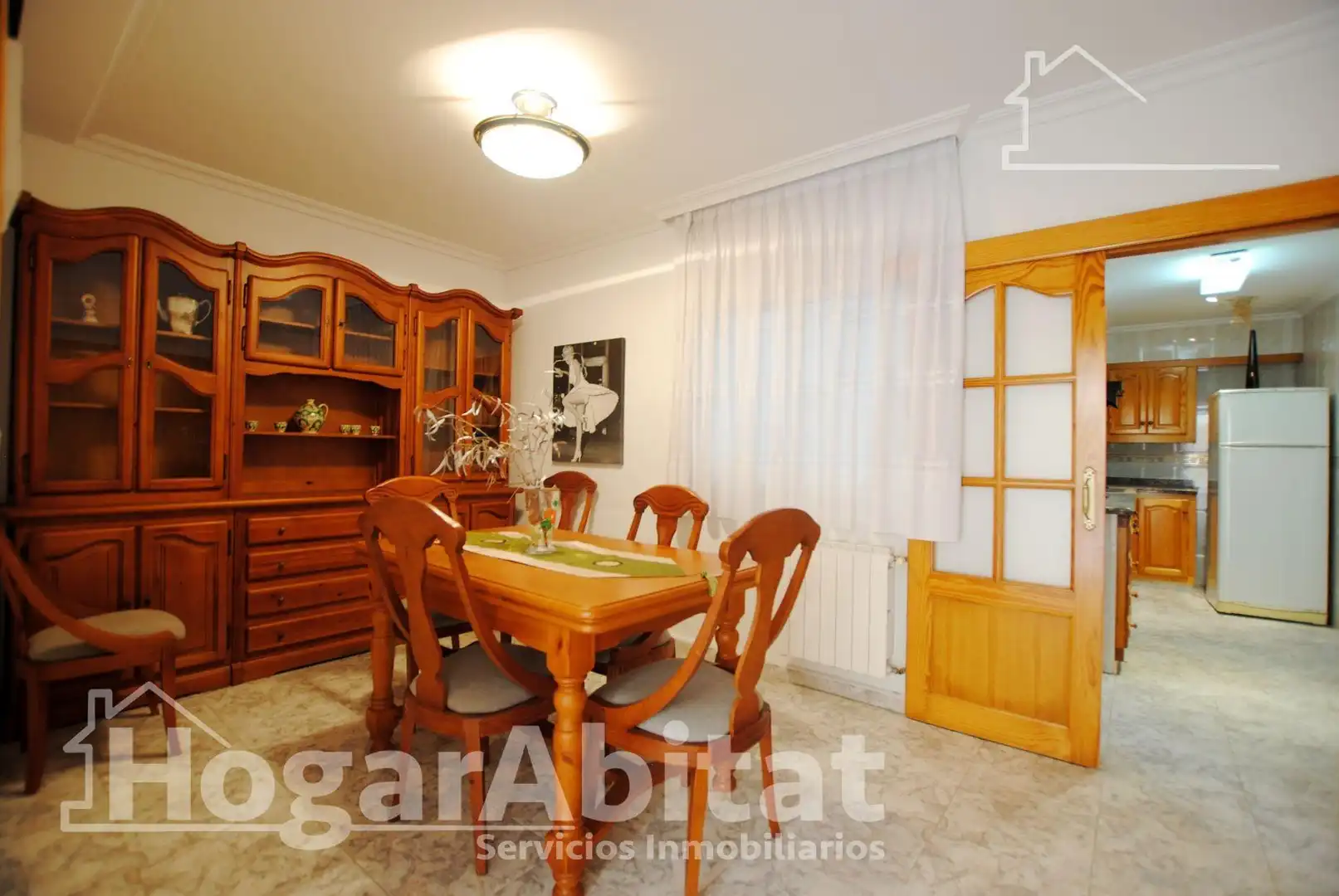 Comedor de Casa o chalet en venta en Tavernes de la Valldigna con Terraza, Trastero y Amueblado