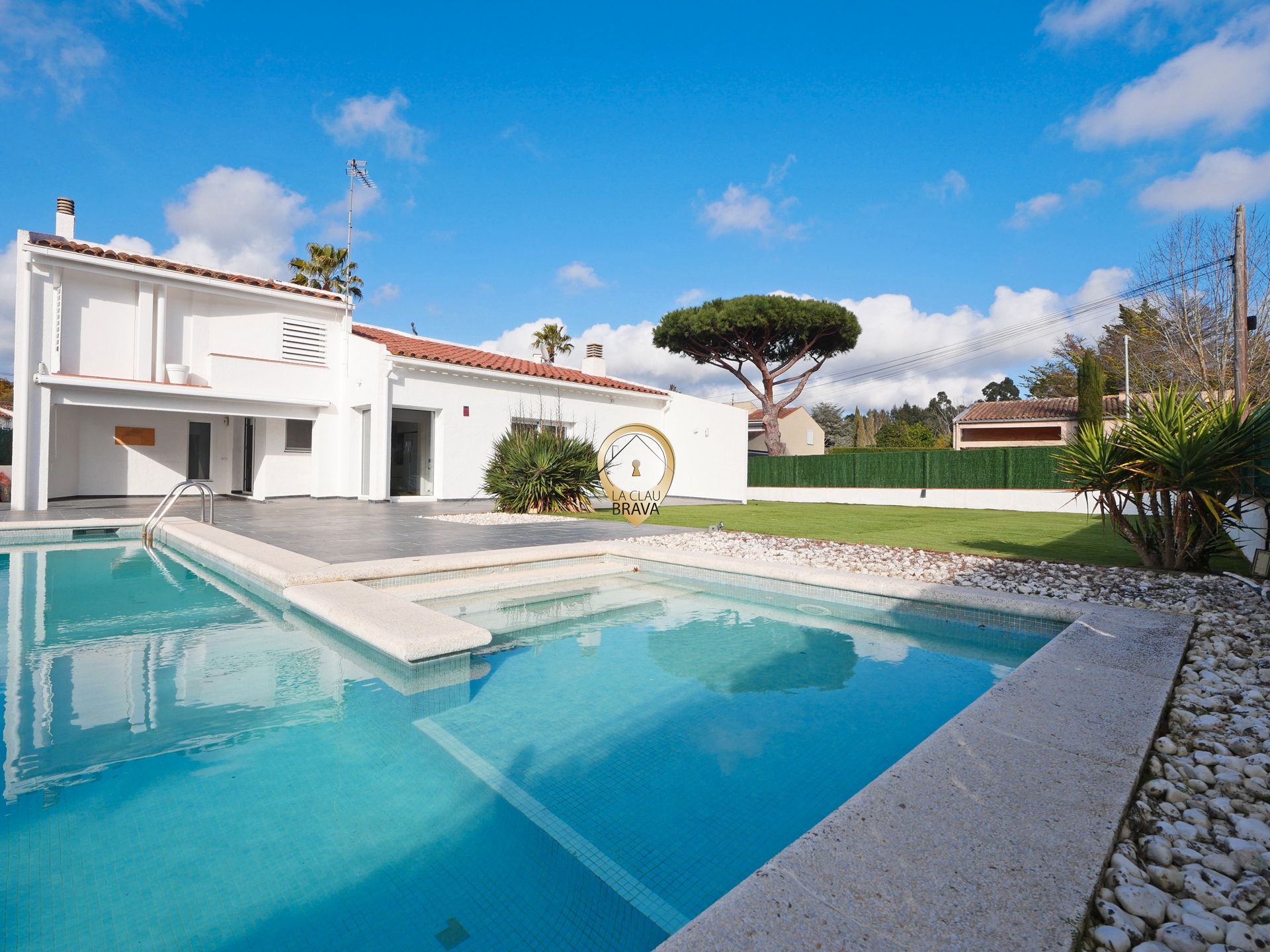 Jardín de Casa o chalet en venta en Santa Cristina d'Aro con Aire acondicionado, Calefacción y Jardín privado