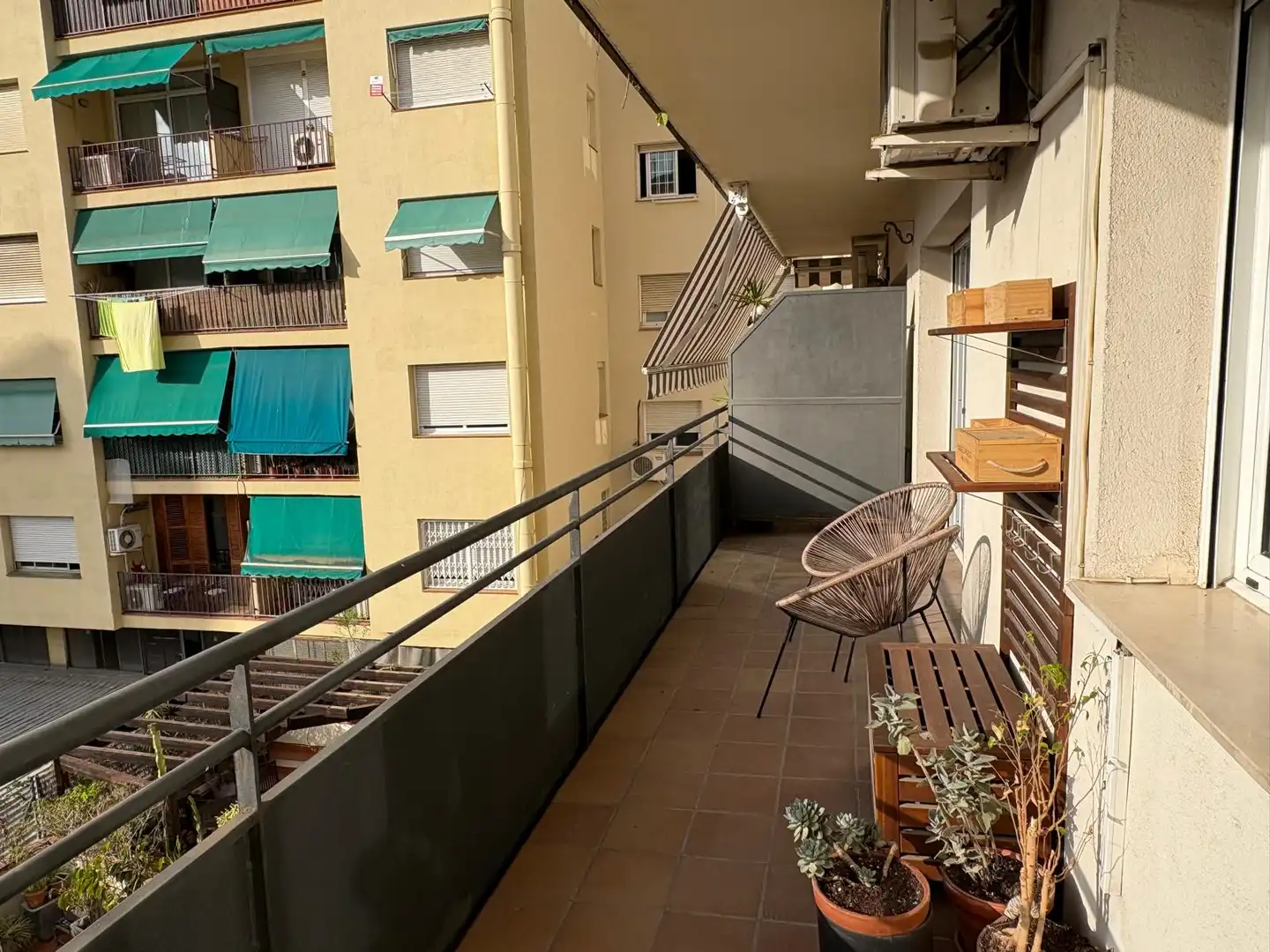 Balcony of Flat for rent in Barcelona  with Balcony
