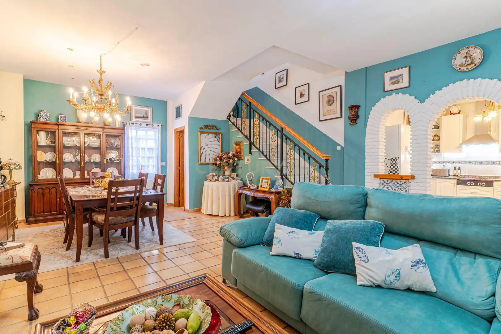 Sala de estar de Casa o chalet en venta en Motril con Aire acondicionado, Jardín privado y Trastero
