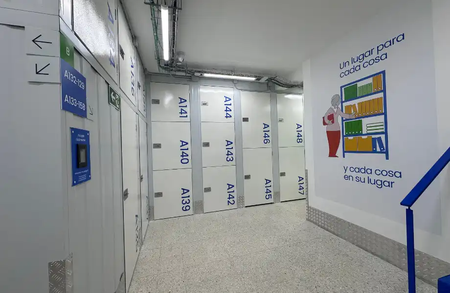 Traster de lloguer en Madrid amb Alarma