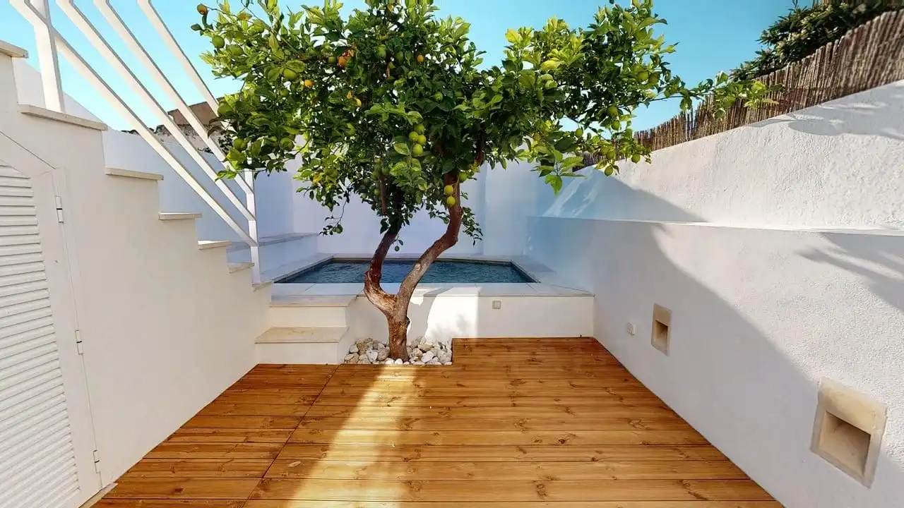 Terrassa de Casa o xalet de lloguer en Alaró amb Calefacció, Terrassa i Piscina