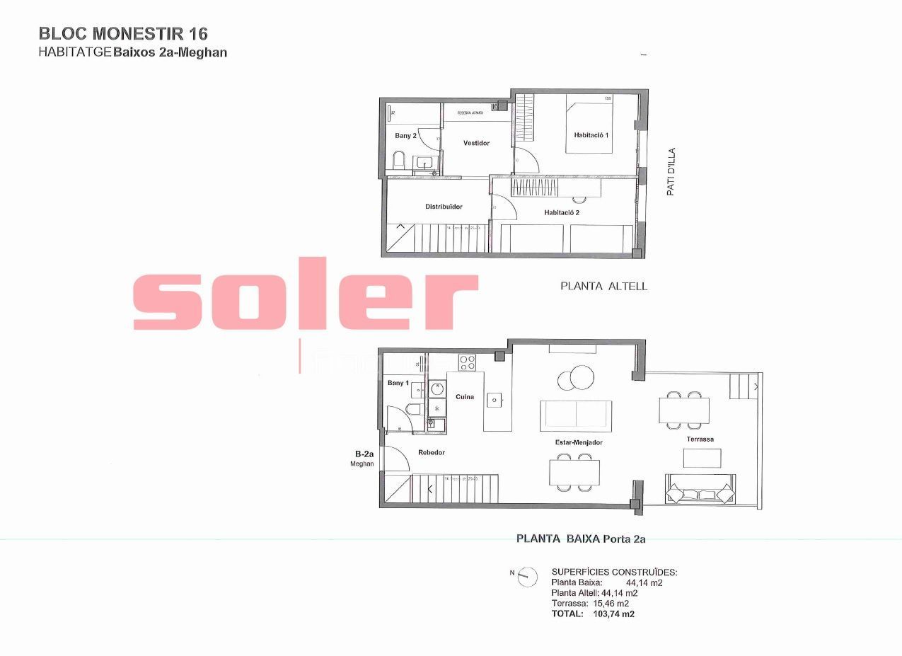 Duplex for sale in Sant Cugat del Vallès