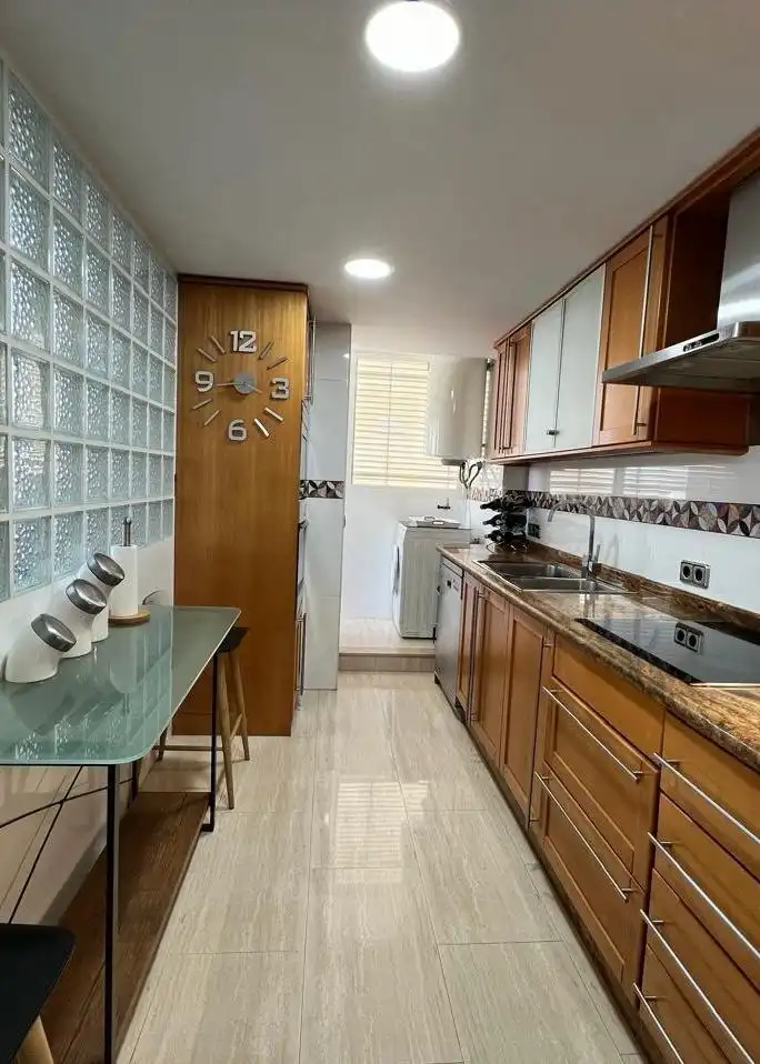 Cocina de Ático en venta en Gandia con Aire acondicionado, Terraza y Amueblado
