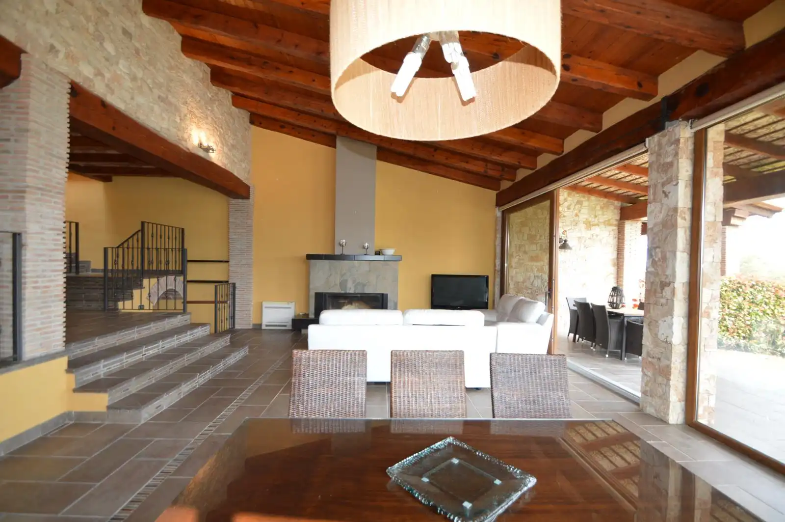 Sala de estar de Casa o chalet en venta en San Jorge / Sant Jordi con Aire acondicionado, Calefacción y Jardín privado