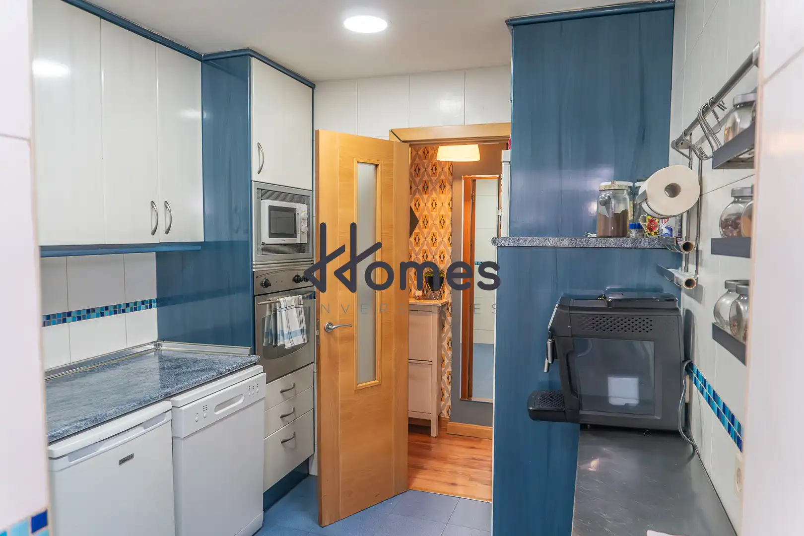 Kitchen of Flat for sale in Móstoles  with Heating, Storage room and Furnished