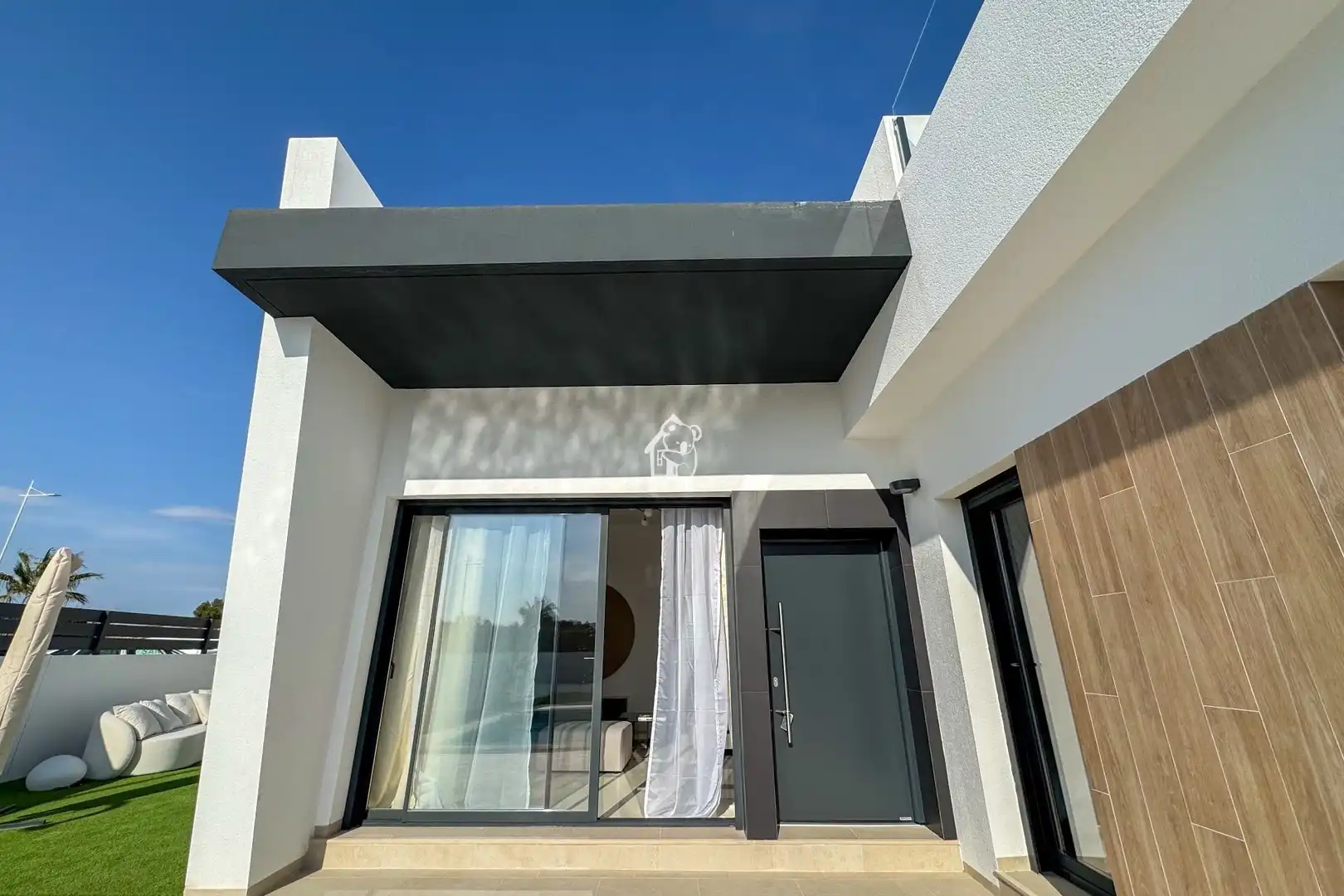 Vista exterior de Casa o chalet en venta en San Miguel de Salinas con Aire acondicionado, Jardín privado y Terraza