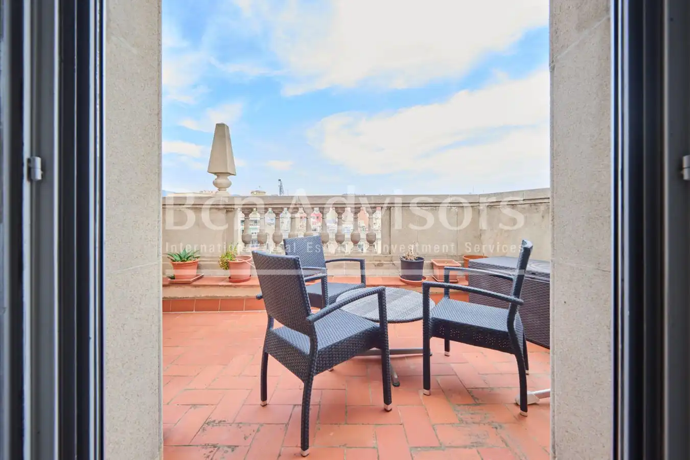 Terrace of Attic for sale in Barcelona  with Air Conditioner, Heating and Parquet flooring