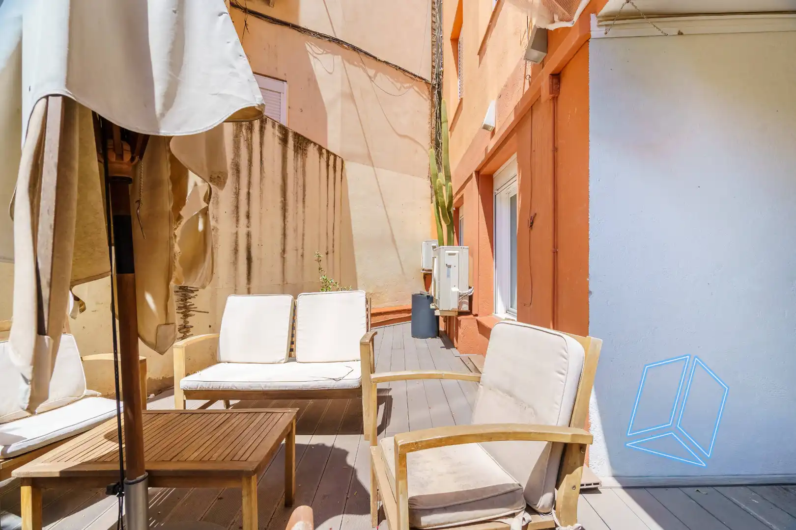 Terraza de Piso en venta en Barcelona con Aire acondicionado, Calefacción y Parquet