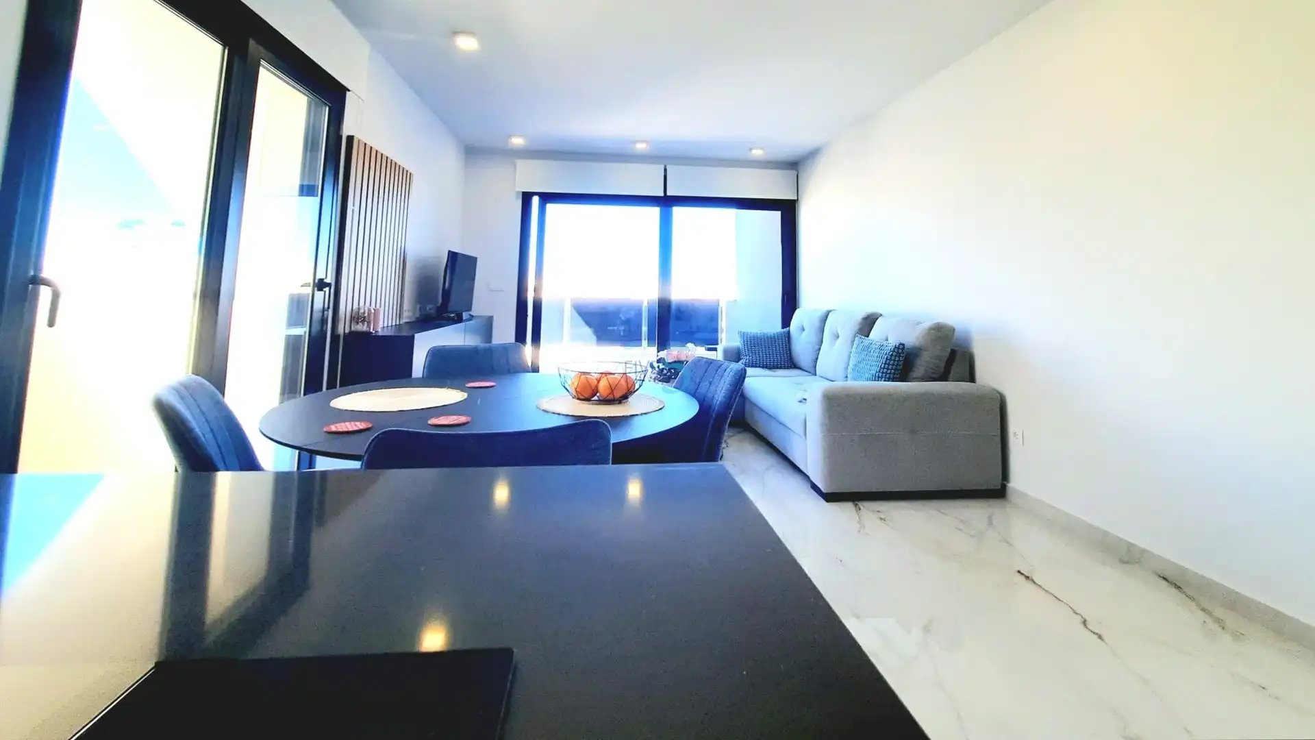 Living room of Flat for sale in Orihuela  with Air Conditioner, Heating and Terrace