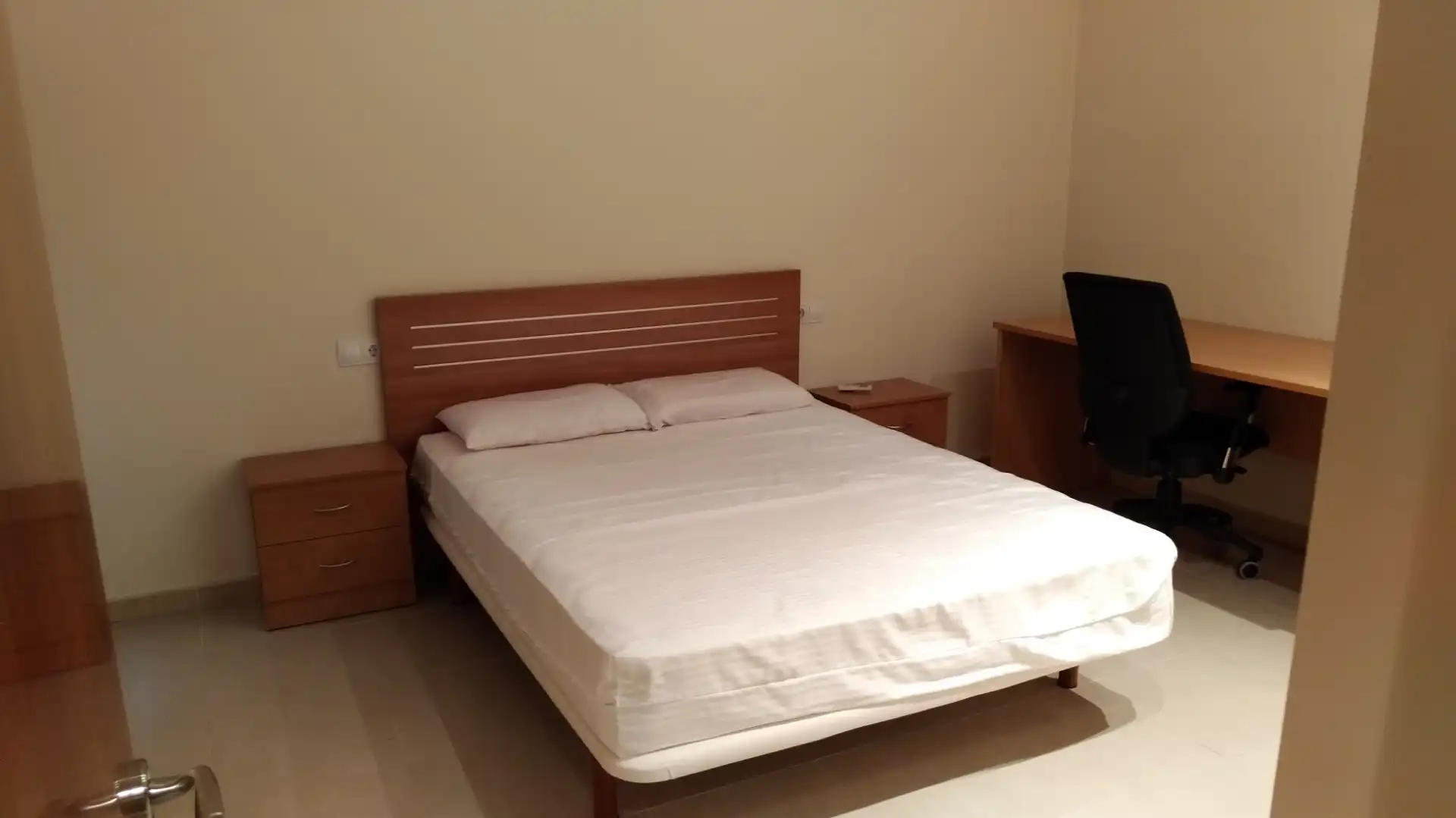 Bedroom of Flat for rent in Lleida  with Air Conditioner, Heating and Furnished