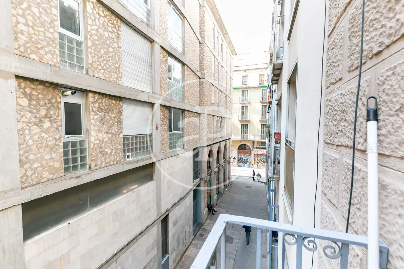 Vista exterior de Piso en venta en Barcelona con Calefacción, Amueblado y Balcón