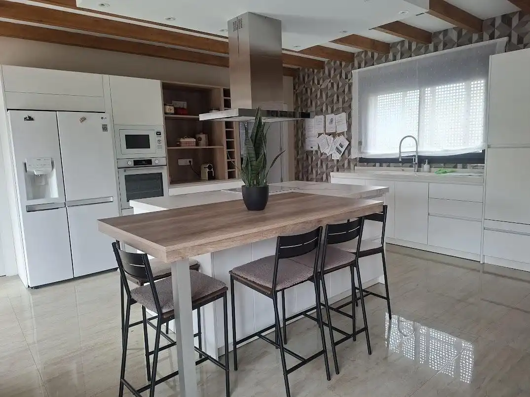Kitchen of Houses for sale in Hontecillas  with Air Conditioner, Private garden and Terrace