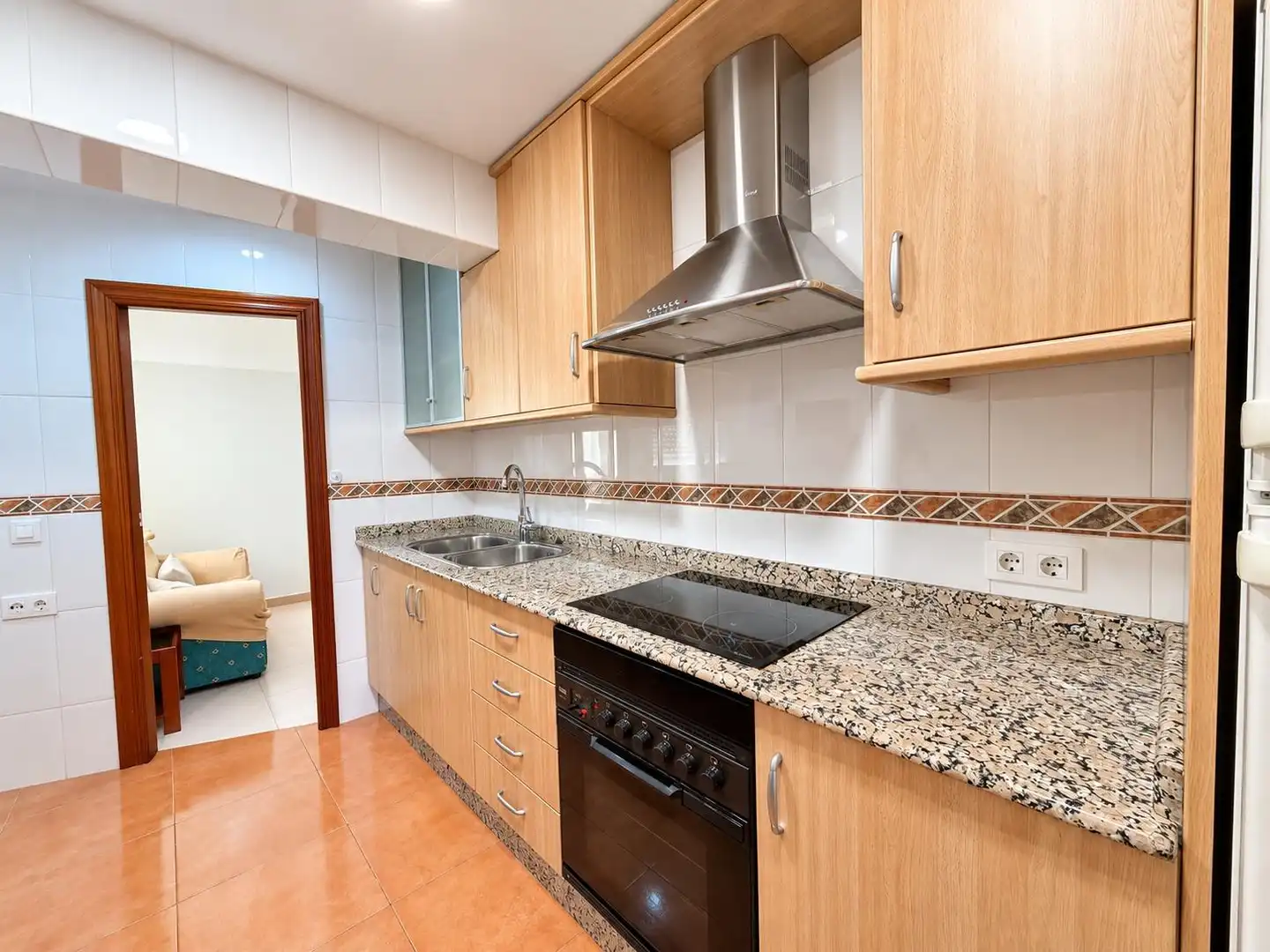 Kitchen of Flat for rent in Burjassot  with Furnished