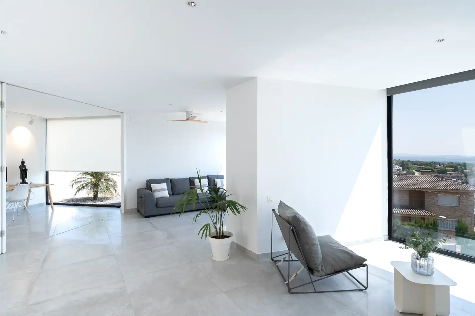 Sala de estar de Casa o chalet en venta en Castellvell del Camp con Aire acondicionado, Jardín privado y Terraza