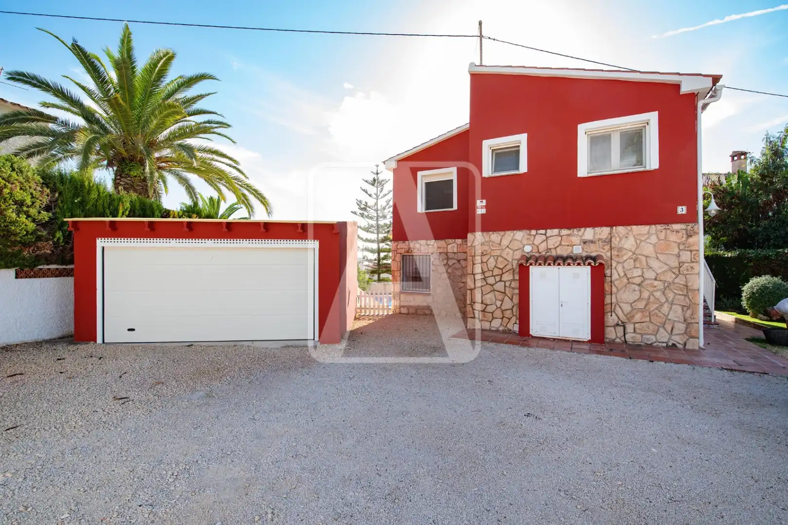 Vista exterior de Casa o xalet en venda en Calpe / Calp amb Aire condicionat, Calefacció i Jardí privat
