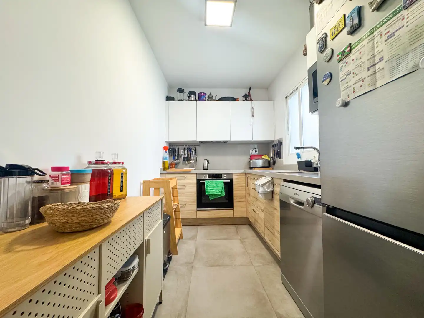 Kitchen of Flat for sale in Sentmenat  with Air Conditioner, Heating and Parquet flooring