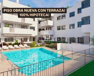 Exterior view of Flat for sale in Girona Capital  with Air Conditioner, Heating and Terrace