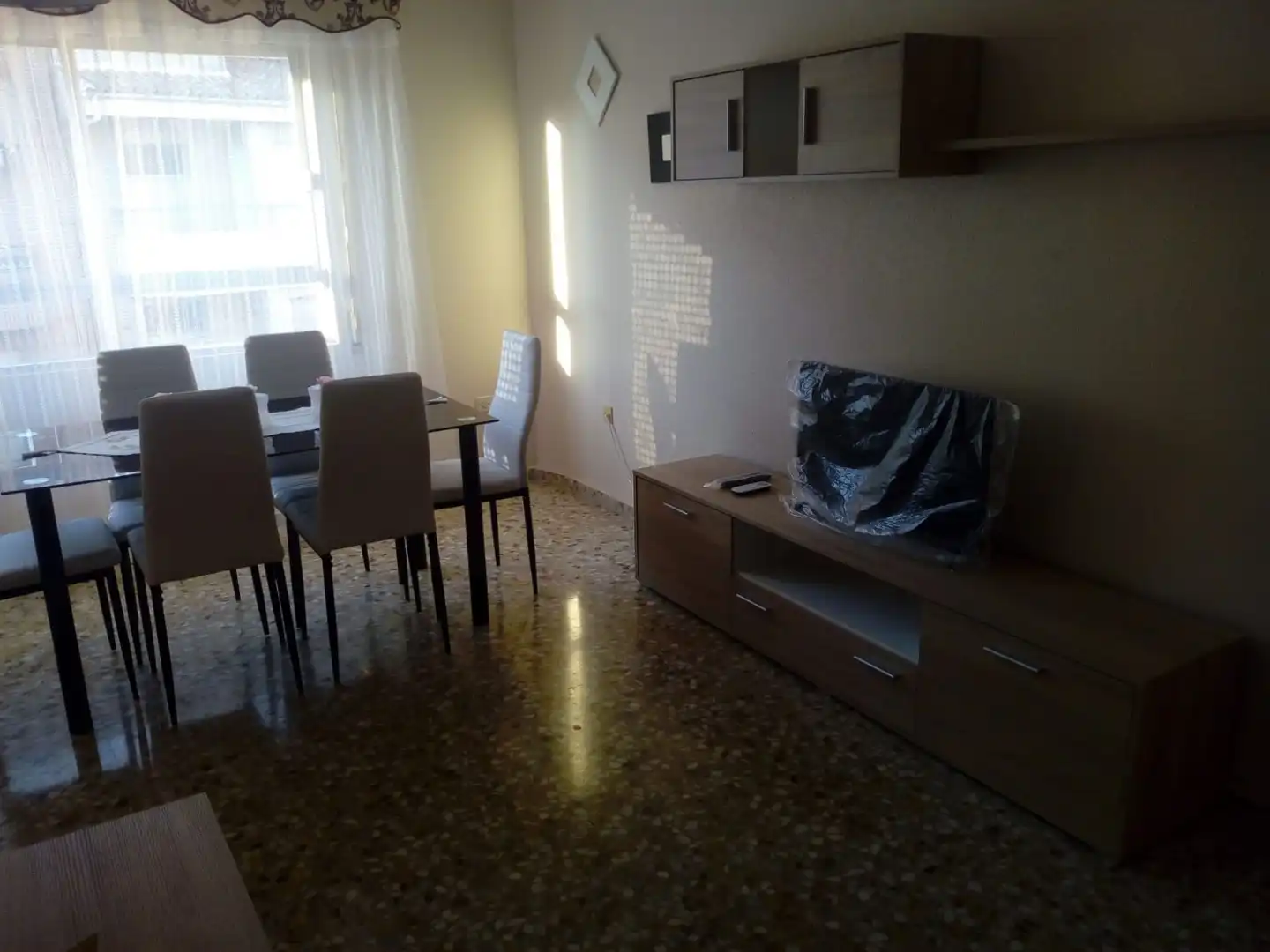 Living room of Flat for rent in Martos  with Air Conditioner