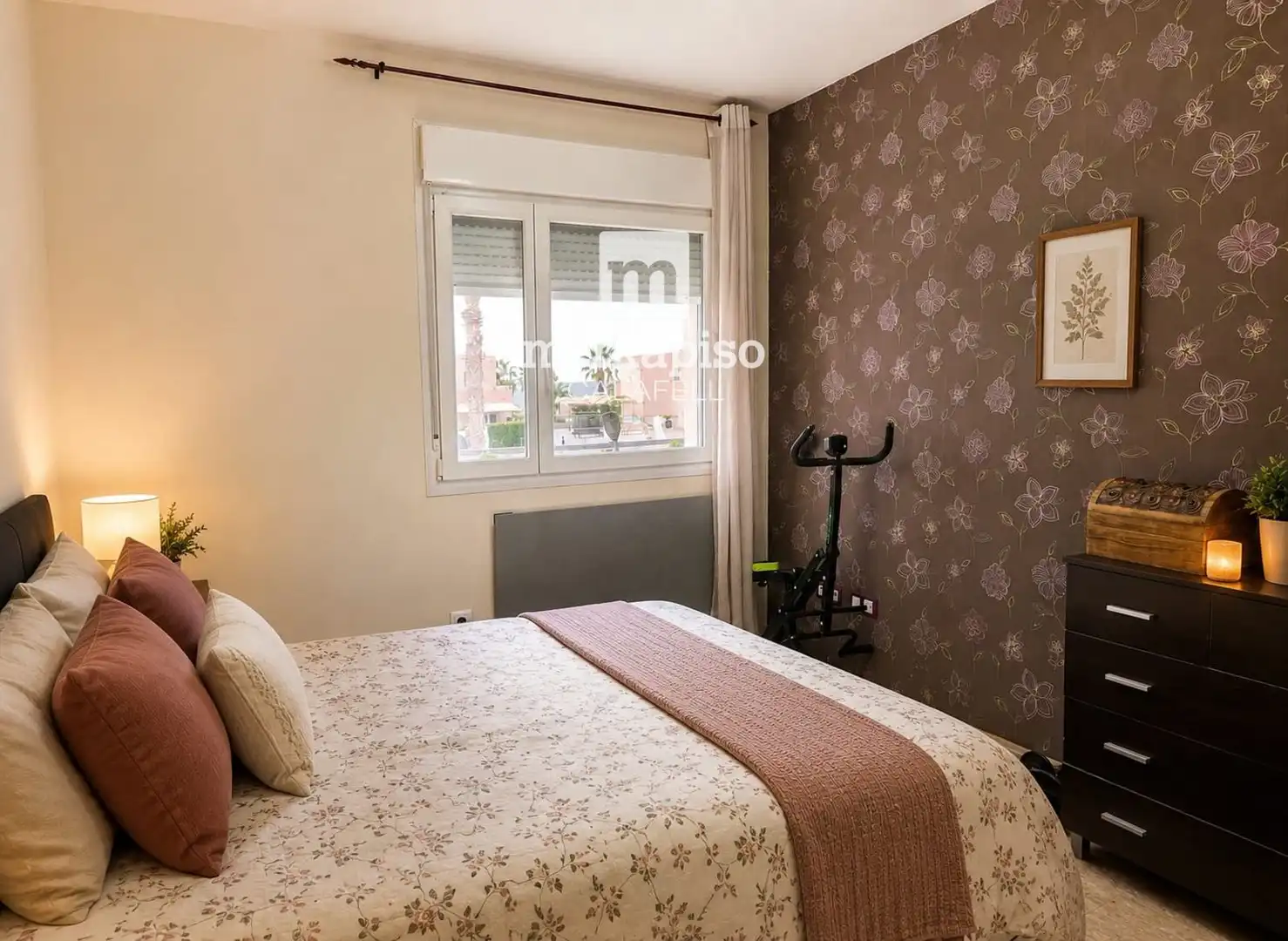 Bedroom of Flat for sale in Cubelles  with Air Conditioner, Heating and Terrace